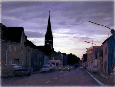 Sandra Davis, Dusk in Porz